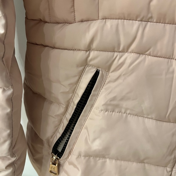 Calvin Klein Performance  women’s fur hood puffer coat Size L - Picture 3 of 8